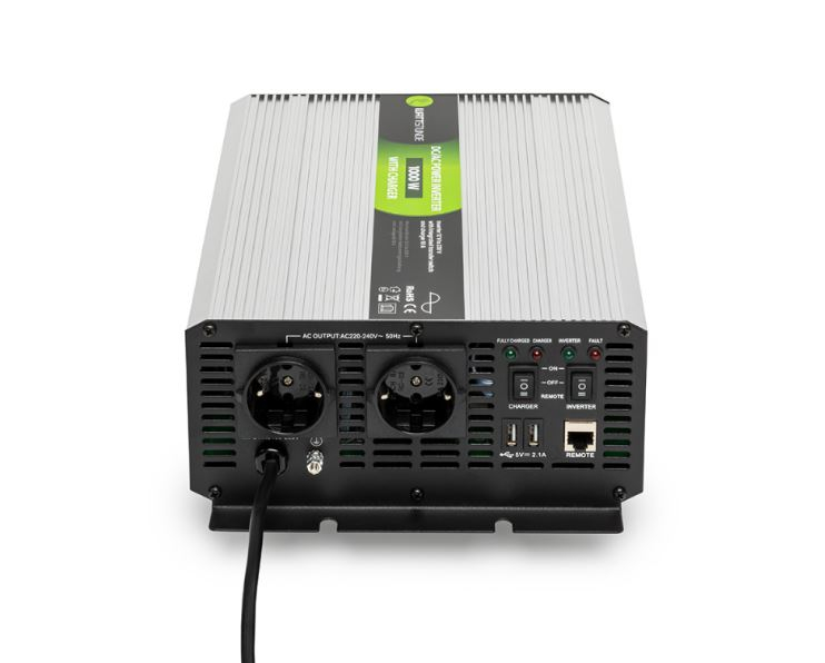 1000W / 2000W 12V Sinus Spannungswandler WS12/1000NVS für Lithium Batterien