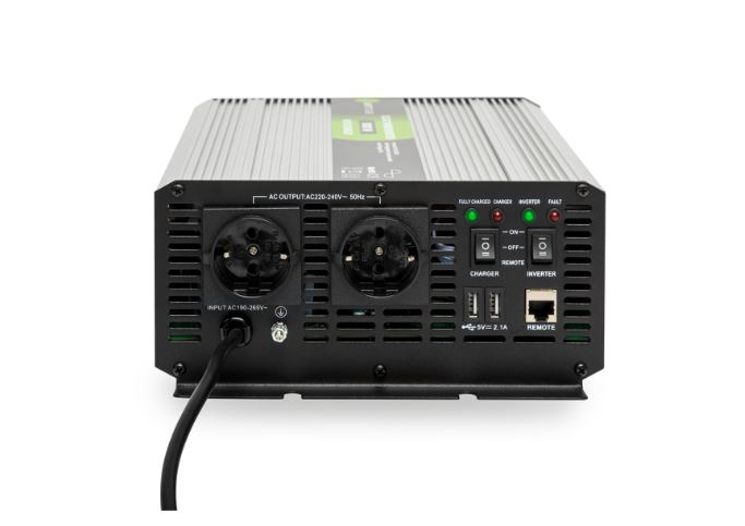 1000W / 2000W 12V Sinus Spannungswandler WS12/1000NVS für Lithium Batterien