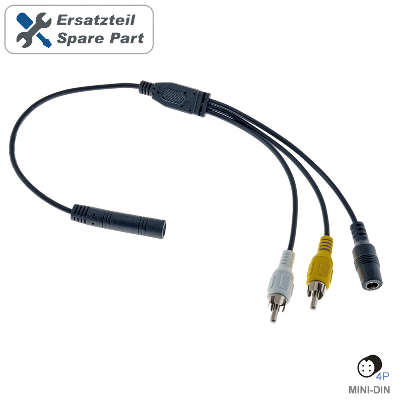 AMPIRE Adapterkabel 4-pol. MINI, 0.4m