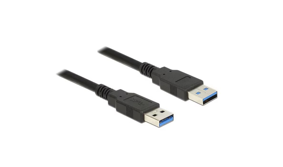 Delock USB 3.2-Kabel USB A - USB A 1 m