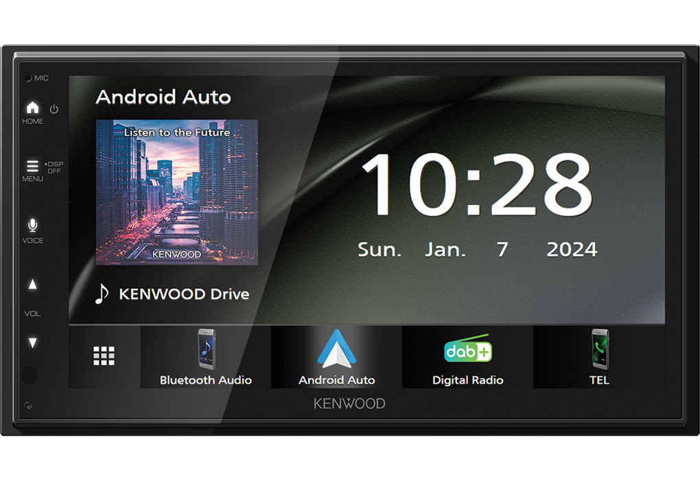 Kenwood DMX-6523DABS, DAB+, USB-Mirroring, CarPlay, AndroidAuto,Spotify