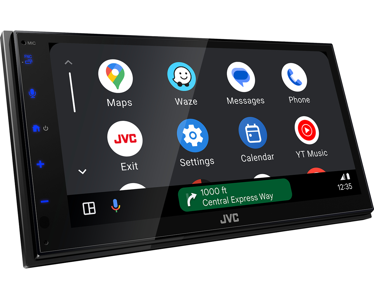 JVC KW-M695DBW 2-DIN Autoradio mit DAB+ / Wireless Apple CarPlay & Android Auto