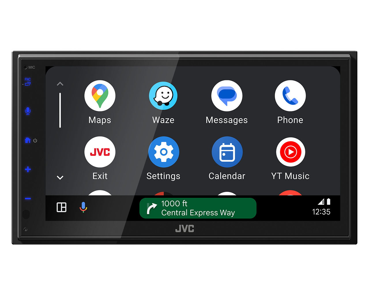 JVC KW-M695DBW 2-DIN Autoradio mit DAB+ / Wireless Apple CarPlay & Android Auto