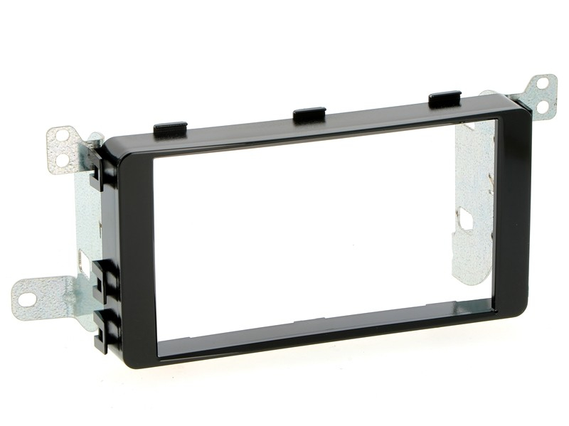 Radioblende MITSUBISHI L200 2-DIN piano black Installer Kit