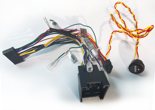 XZENT N-XF280-ISOACC für  X-F280/285 ISO Connection Cable ACC switch