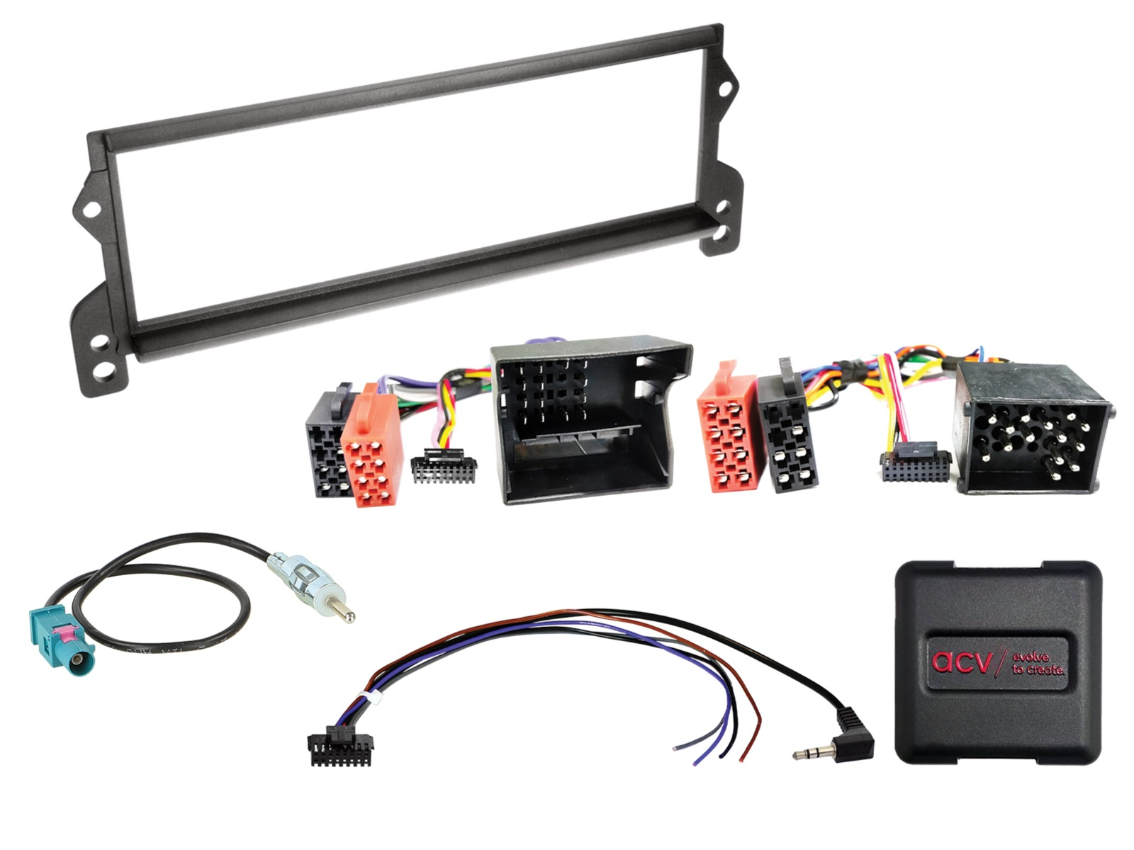1-DIN Kit BMW Mini(R50/R52/R53) 2001-2008 LFB/Antenne