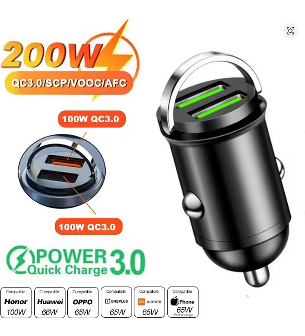 Schnelles Laden 2 USB-Anschlüsse 12-24V