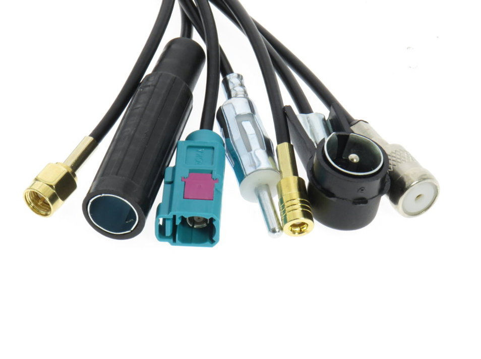 Antennenadapter - DIN / ISO / Fakra / SMA / SMB (Buchse / Stecker)