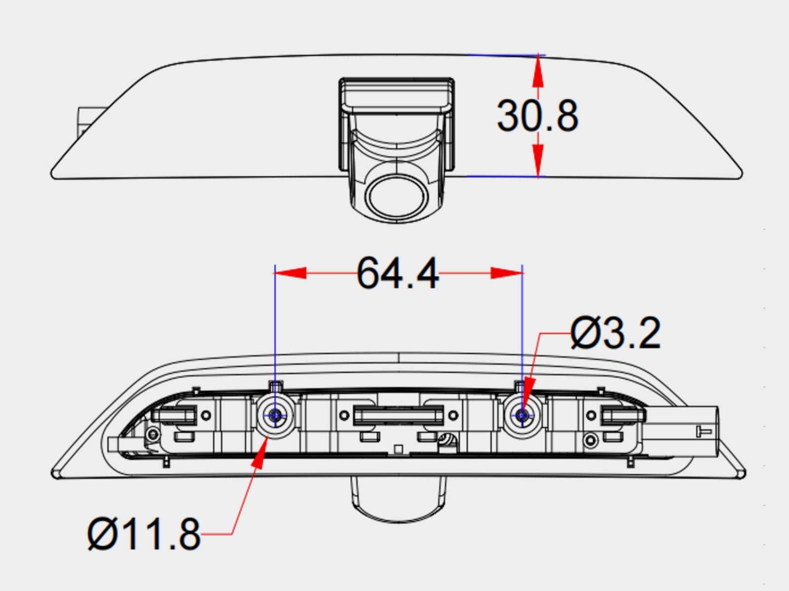 Rückfahrkamera Ford Tourneo Connect(SK/)VW Caddy(SK)