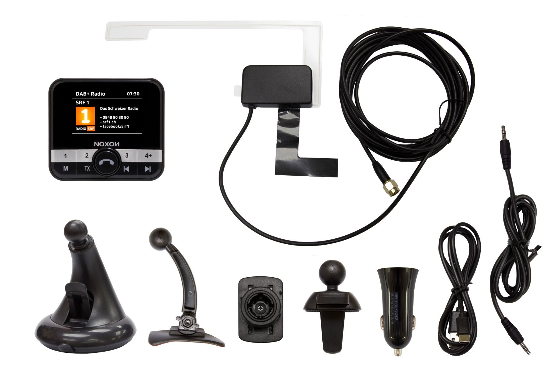 Noxon Road 4 Universelle DAB+ Adapter für jedes Auto