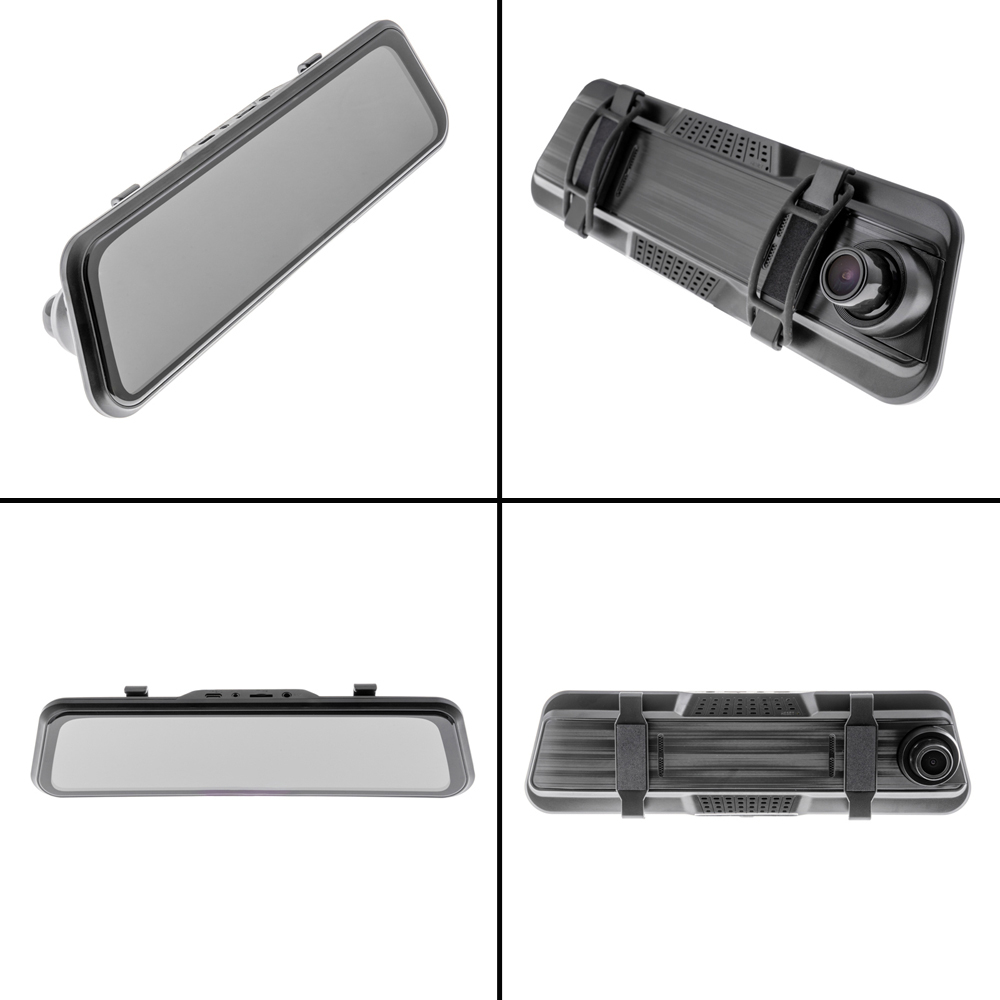 Smartphone-Spiegelmonitor 22.9cm (9) mit Dashcam & RFK-Eingang (AHD)