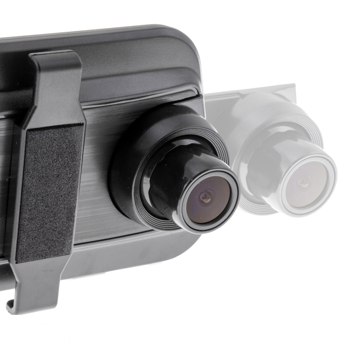 Smartphone-Spiegelmonitor 22.9cm (9) mit Dashcam & RFK-Eingang (AHD)