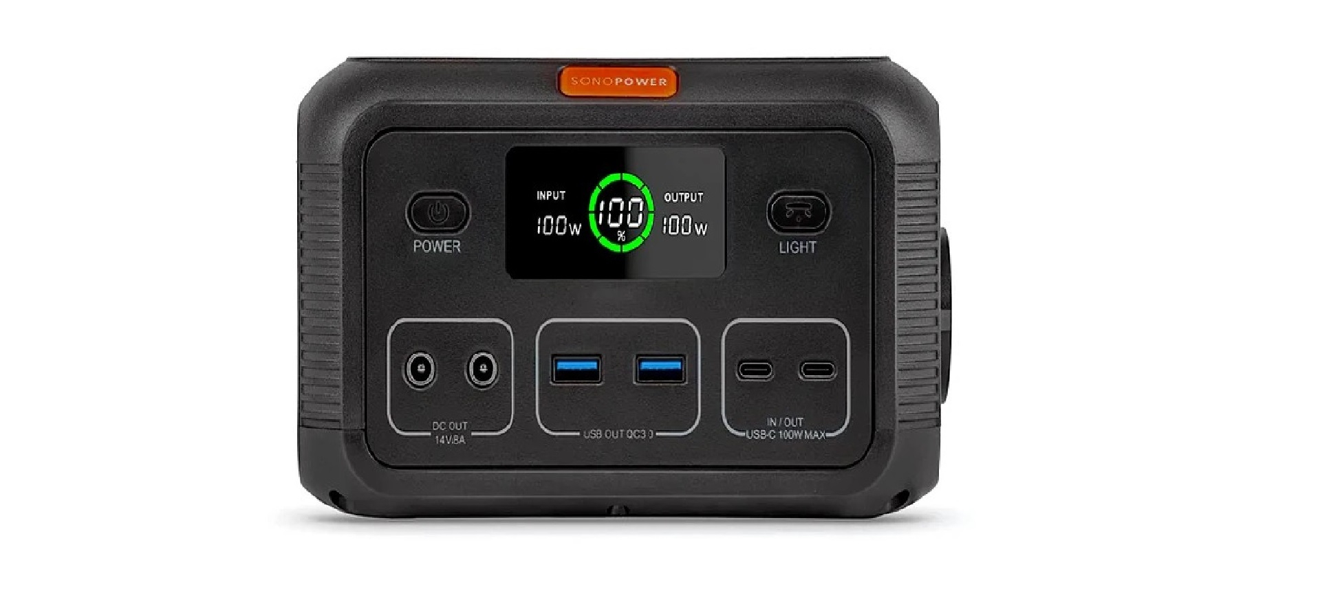 SonoPower MPS100 Mobile Stromversorgungslösung mit mehreren Ausgängen