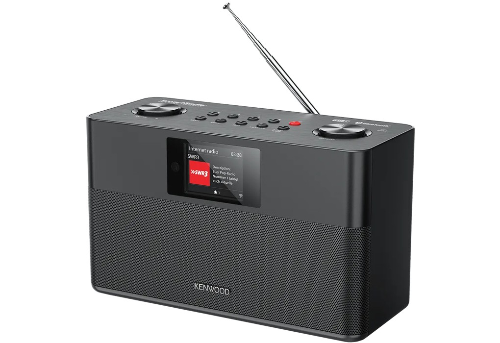 KENWOOD CR-ST Smart Radio mit Internetradio, Bluetooth, DAB+ und IPS-Farbdisplay