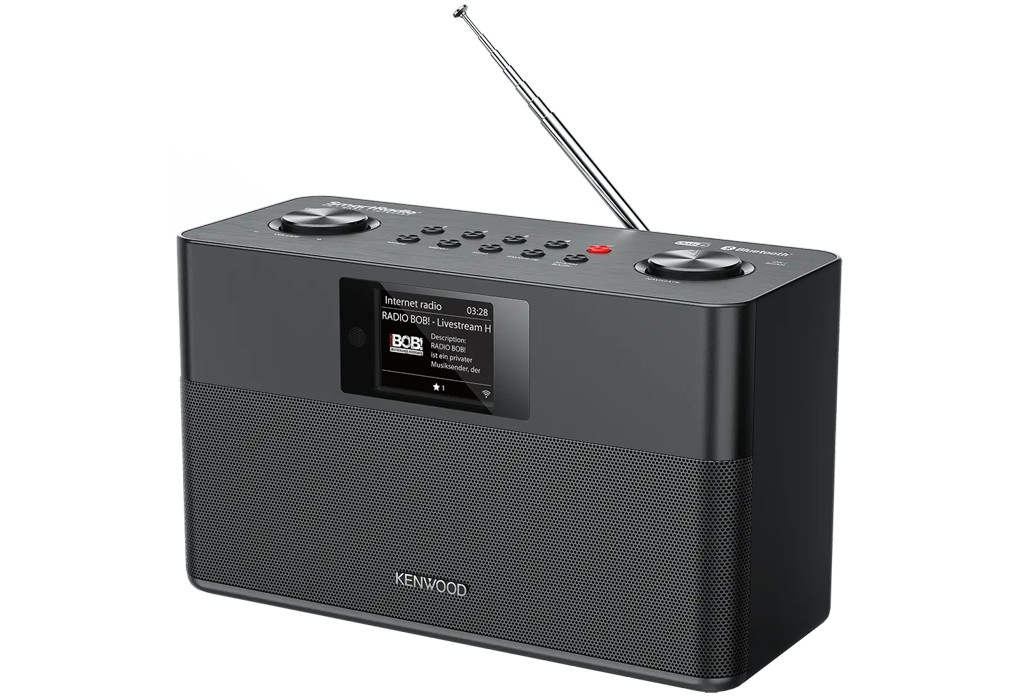 KENWOOD CR-ST Smart Radio mit Internetradio, Bluetooth, DAB+ und IPS-Farbdisplay