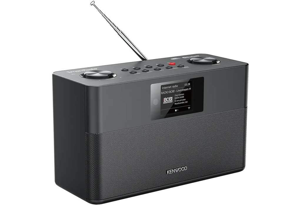 KENWOOD CR-ST Smart Radio mit Internetradio, Bluetooth, DAB+ und IPS-Farbdisplay
