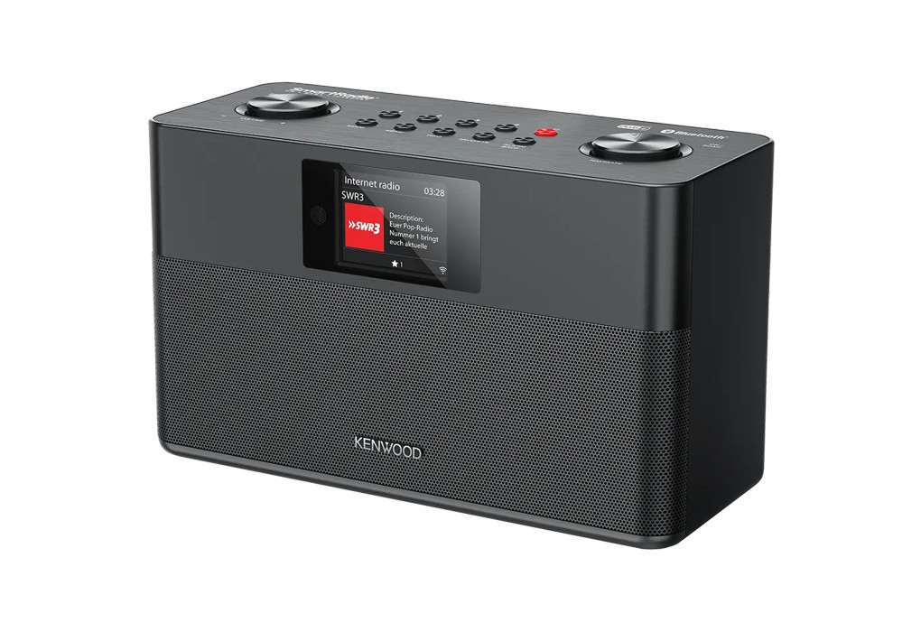 KENWOOD CR-ST Smart Radio mit Internetradio, Bluetooth, DAB+ und IPS-Farbdisplay