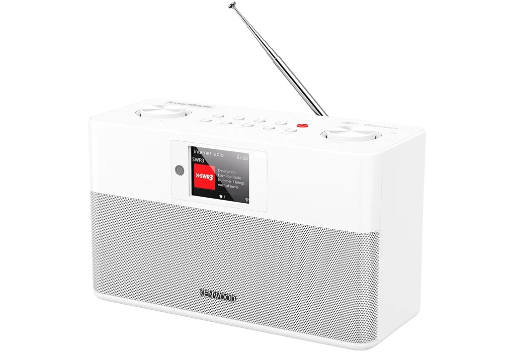 KENWOOD CR-ST Smart Radio mit Internetradio, Bluetooth, DAB+ und IPS-Farbdisplay