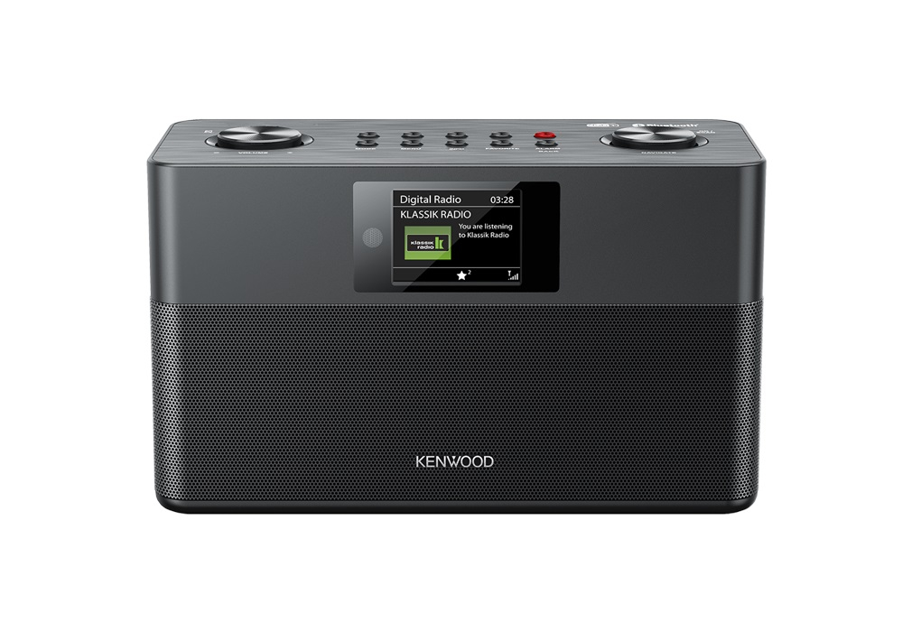 KENWOOD CR-ST85DAB-B DAB+ Kompaktradio Audio-Streaming&ASA-Warnfunktion