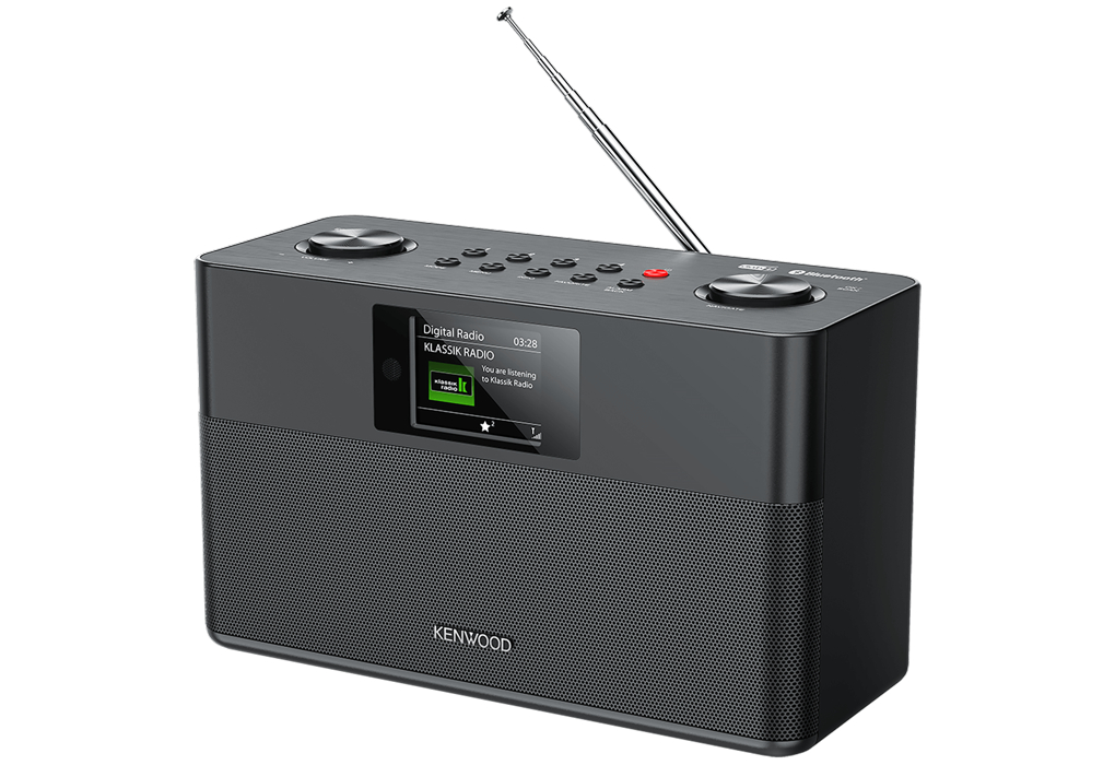 KENWOOD CR-ST85DAB-B DAB+ Kompaktradio Audio-Streaming&ASA-Warnfunktion