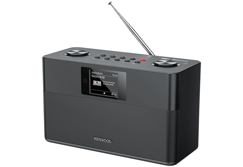 KENWOOD CR-ST85DAB-B DAB+ Kompaktradio Audio-Streaming&ASA-Warnfunktion