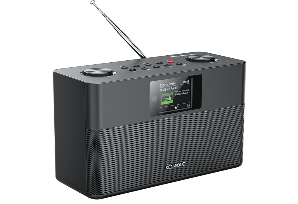 KENWOOD CR-ST85DAB-B DAB+ Kompaktradio Audio-Streaming&ASA-Warnfunktion