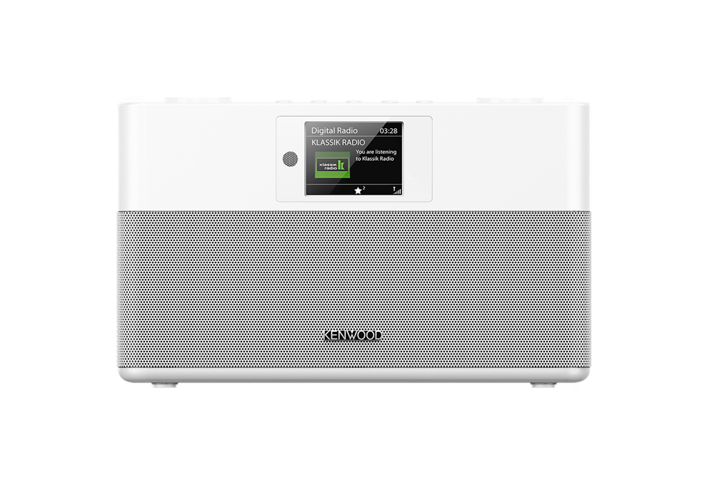 Kenwood CR-ST85DAB-W Kompaktradio mit Bluetooth und ASA-Warnfunktion