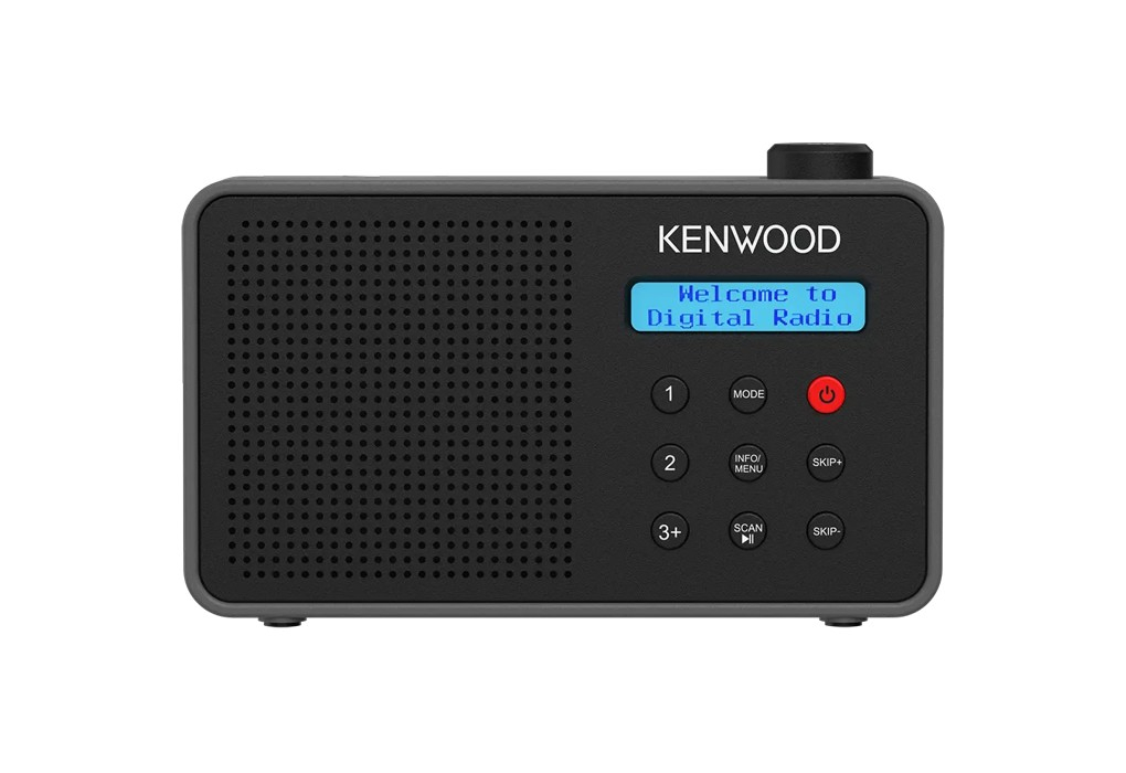 Kenwood CR-M25DAB Tragbares DAB+ Radio mit ASA-Warnfunktion
