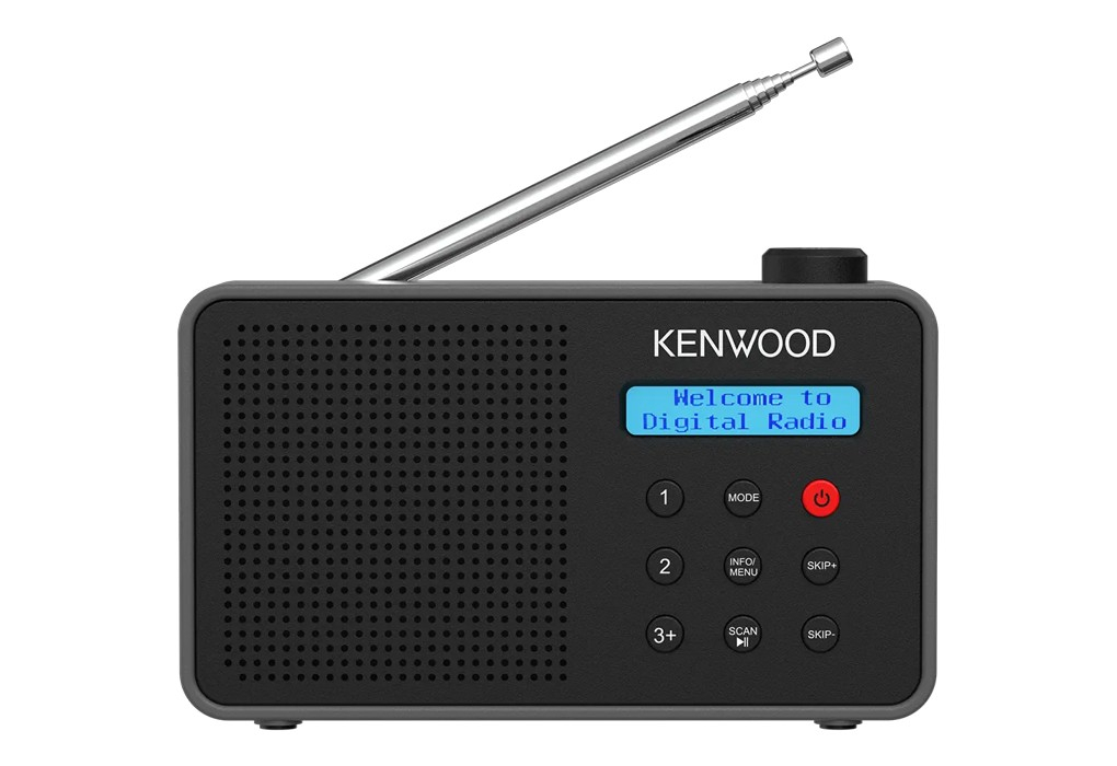 Kenwood CR-M25DAB Tragbares DAB+ Radio mit ASA-Warnfunktion