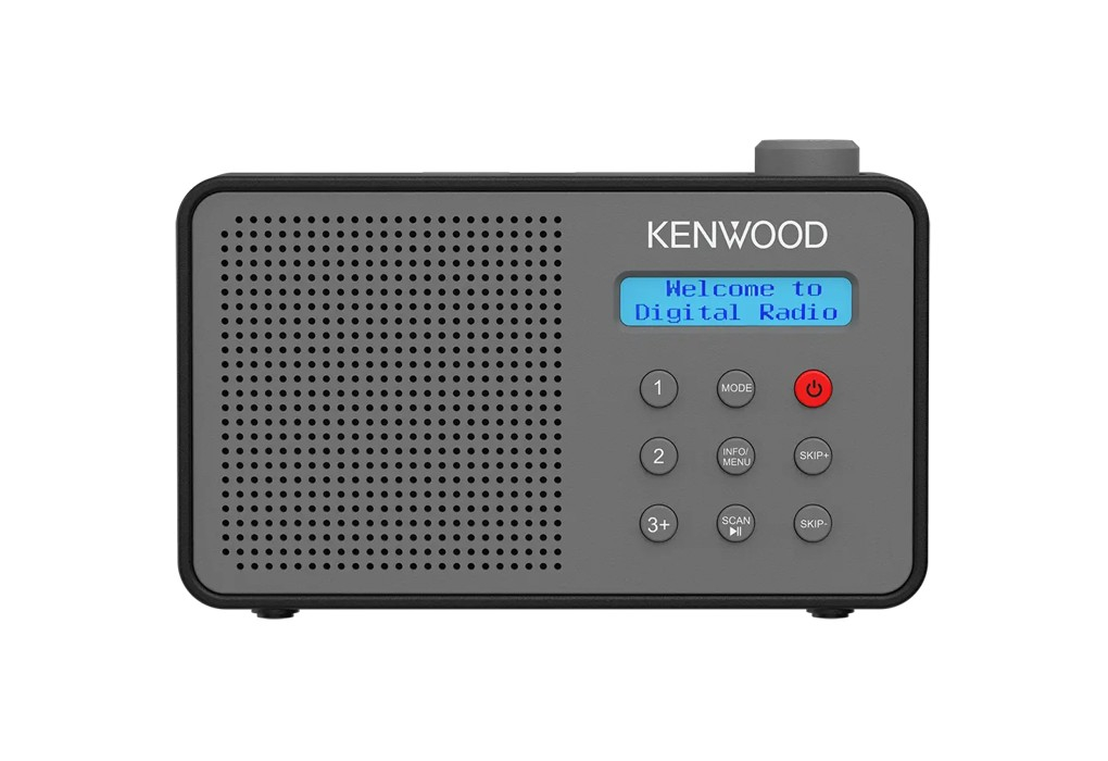KENWOOD CR-M25DAB-H Tragbares DAB+ Radio mit ASA-Warnfunktion