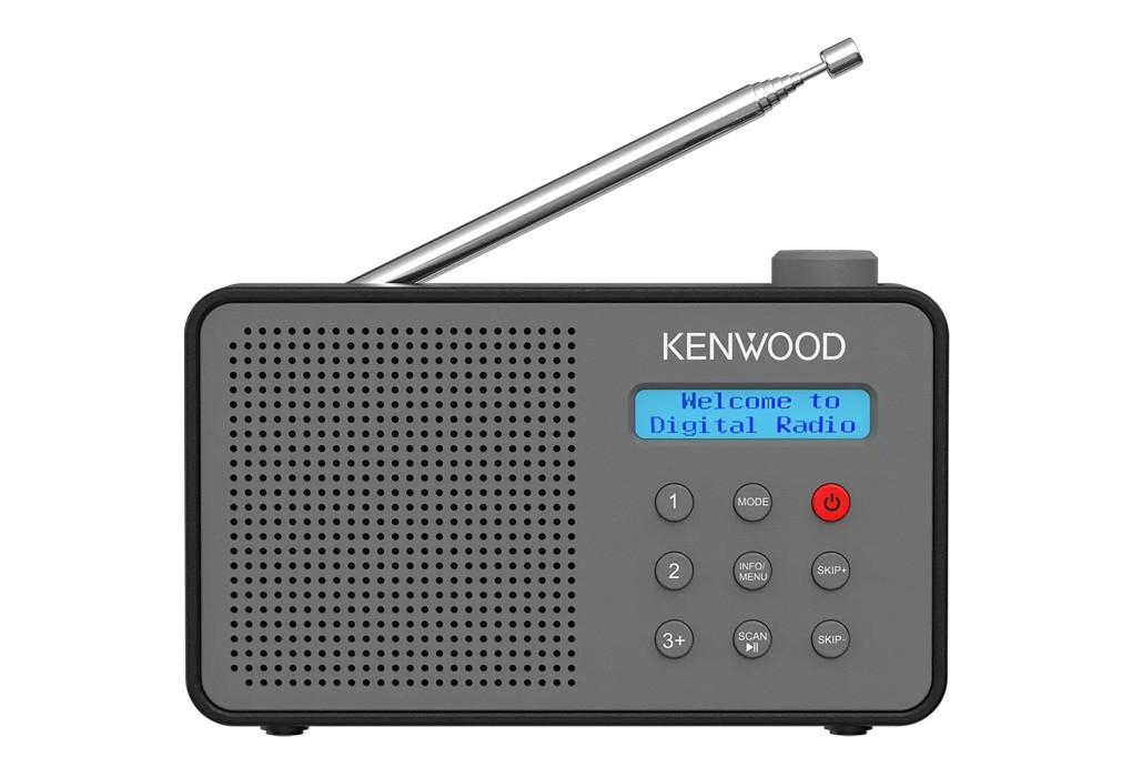 KENWOOD CR-M25DAB-H Tragbares DAB+ Radio mit ASA-Warnfunktion