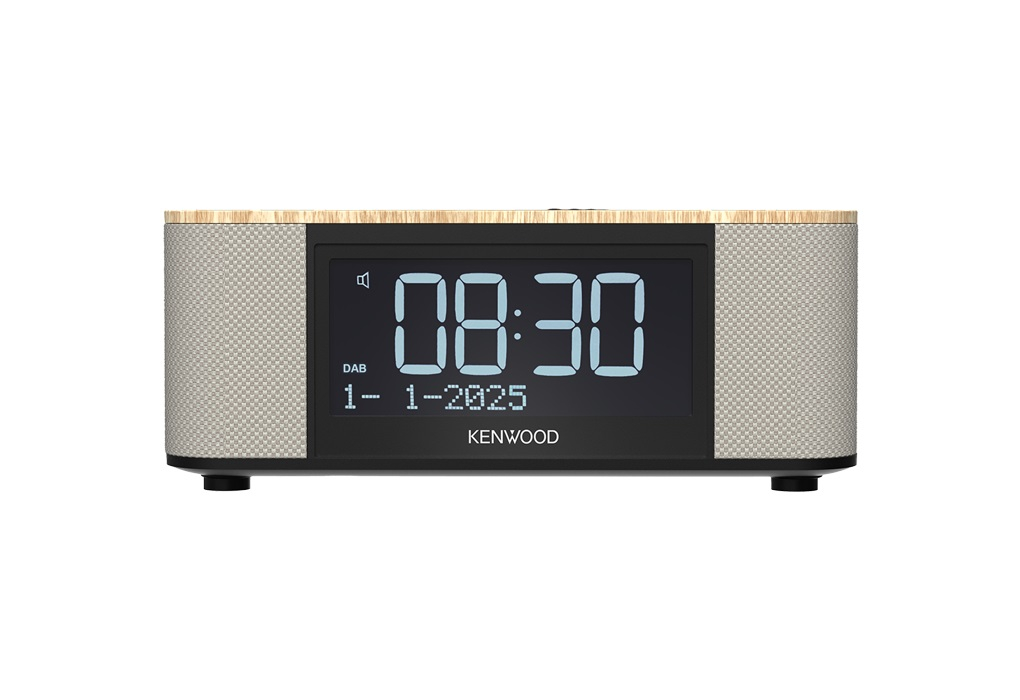 KENWOOD CR-ST55DAB-M Radiowecker mit Bluetooth®, DAB+ und ASA-Warnfunktion