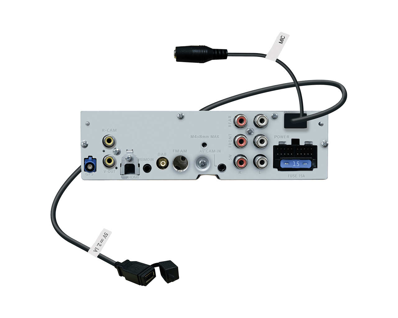 JVC KW-Z900DBW - MP3-Autoradio mit Touchscreen / DAB / Bluetooth / USB / CarPlay