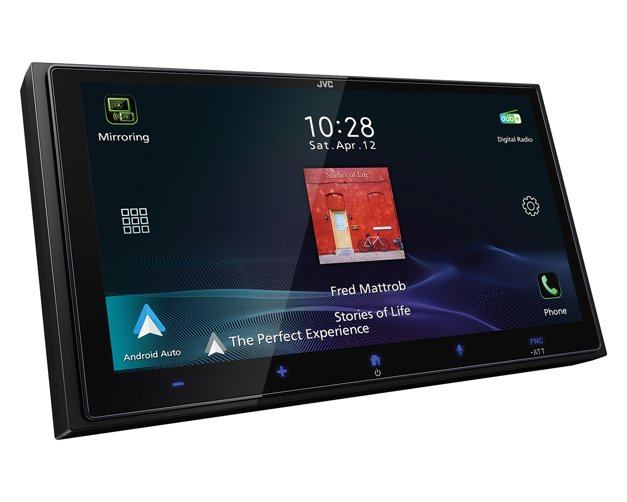 JVC KW-M795DBW - 2-DIN Moniceiver Wireless CarPlay - Android Auto
