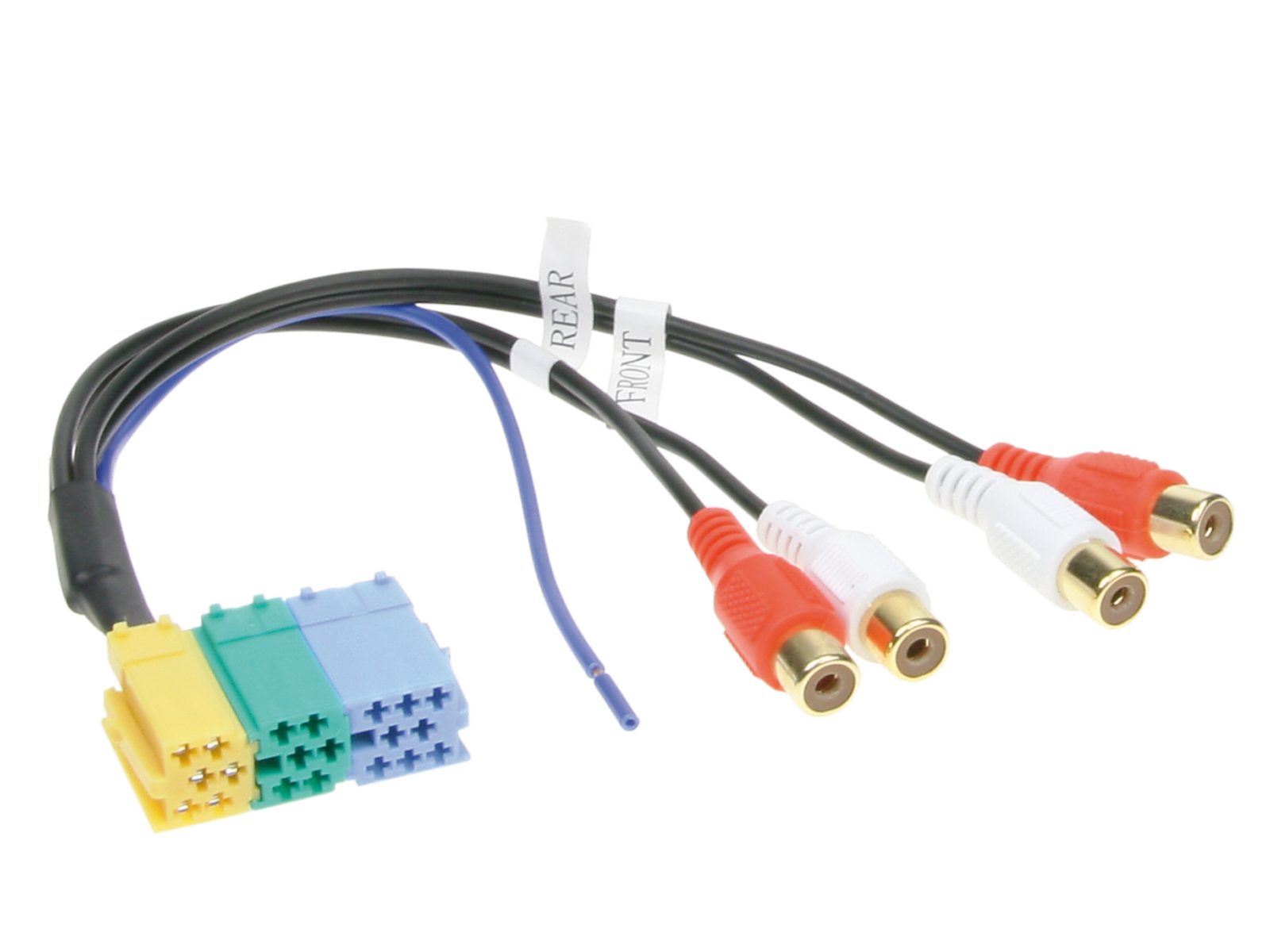 Vorverstärkeradapter  Mini ISO > Cinch