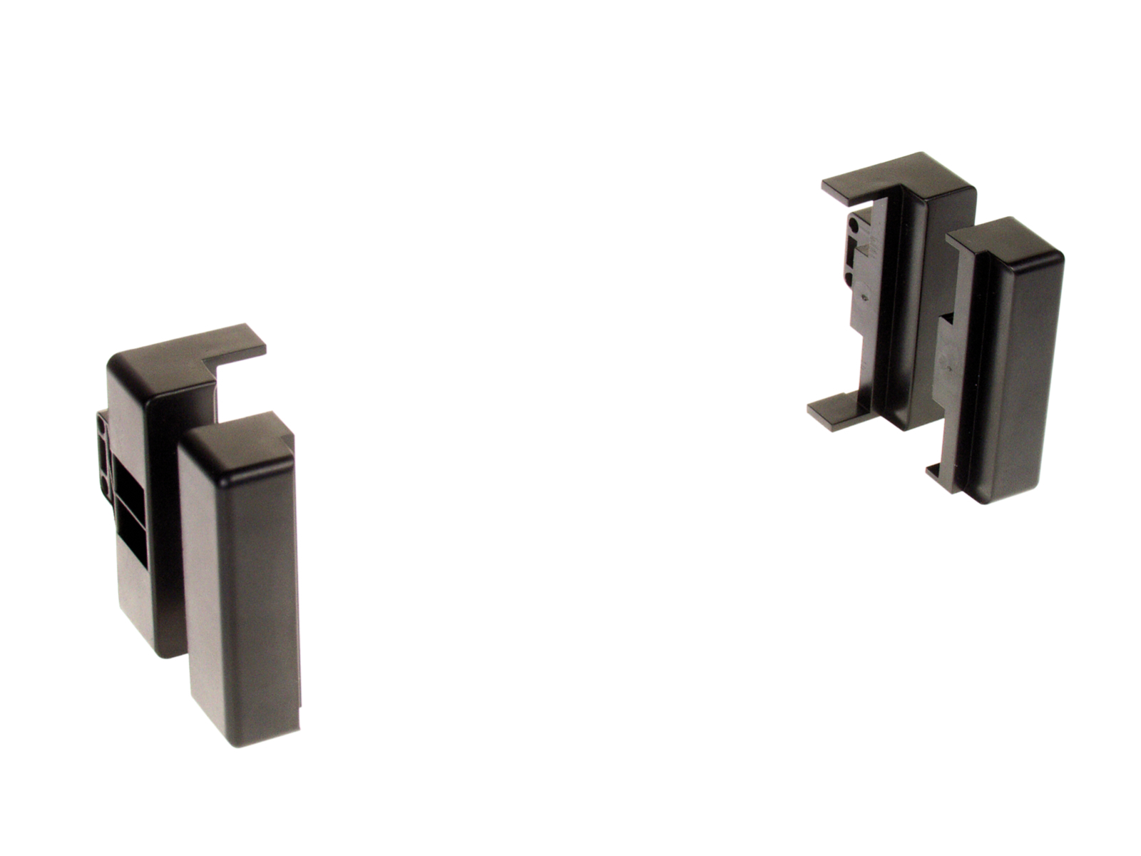 1-DIN Radioblende Audi A4/A6/A8 schwarz