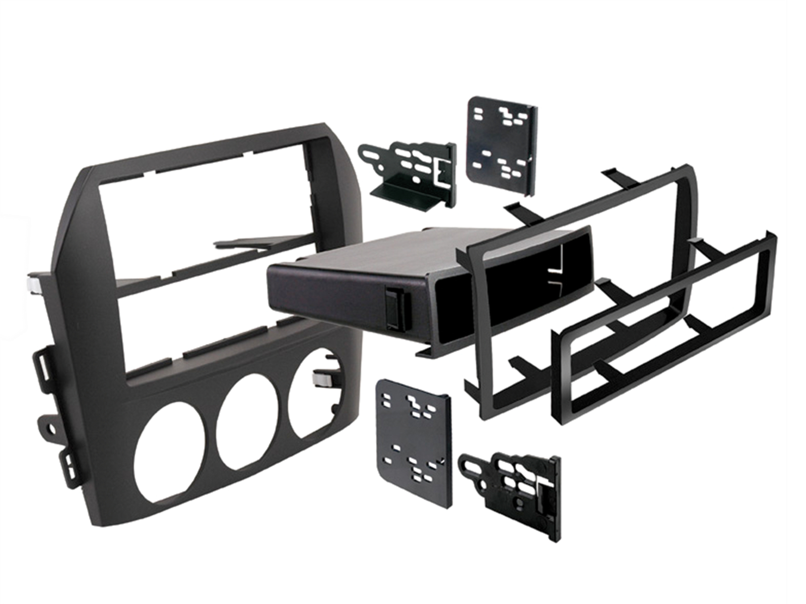 2-DIN Radioblende mit Fach Mazda Miata/MX-5 2005-2009