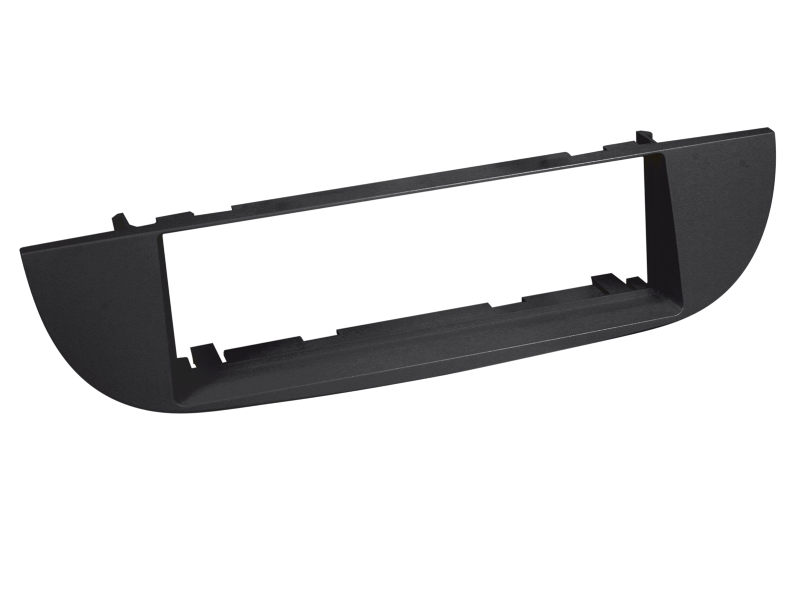 1-DIN Radioblende Fiat 500 10/2007-07/2015 schwarz