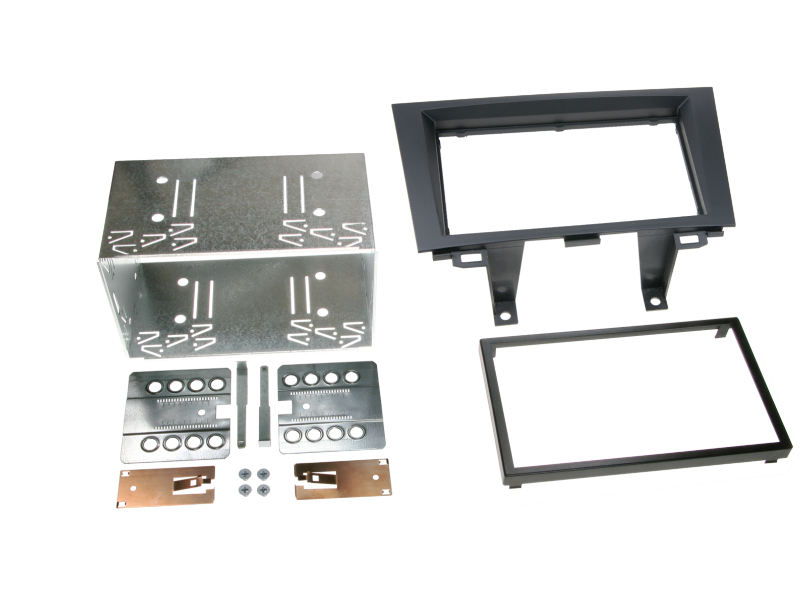 2-DIN Radioblende Honda CR-V (RE5) 01/2007-10/2012 schwarz