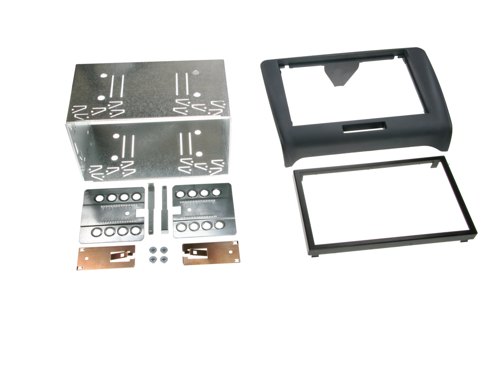 2-DIN Radioblende Audi TT(8J) 04/2006-03/2014 schwarz