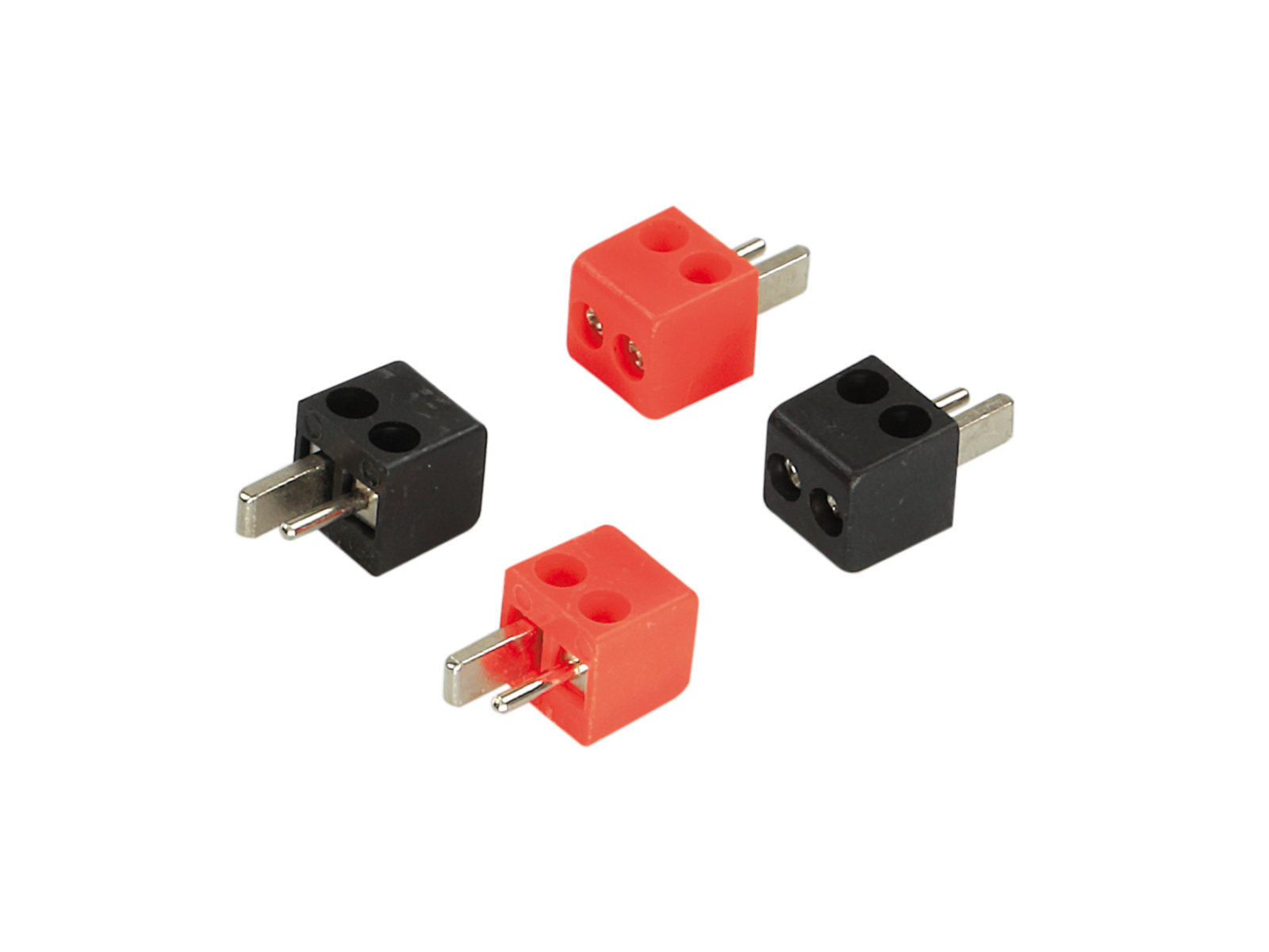 Lautsprecher Stecker DIN(m) 2 x rot/2 x schwarz 2,5 mm²