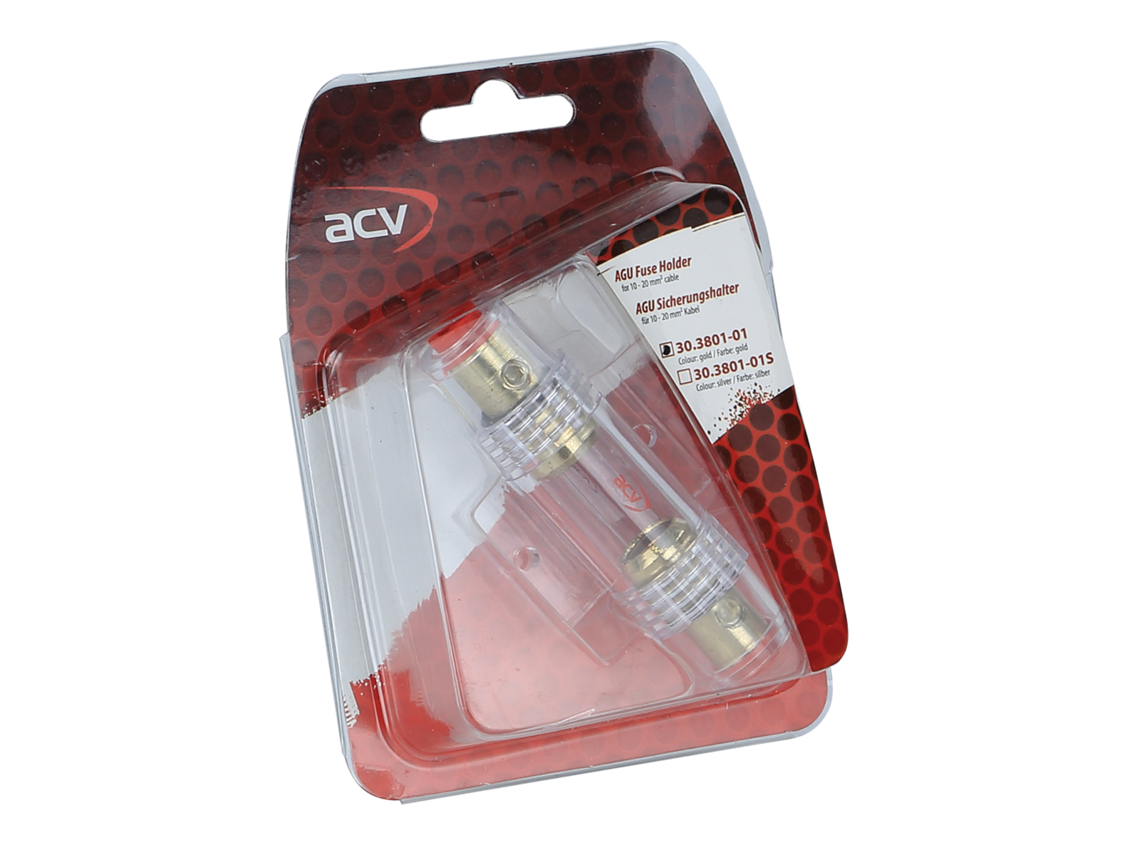 AGU Sicherungshalter (gold)  10 - 20 mm² Eingang