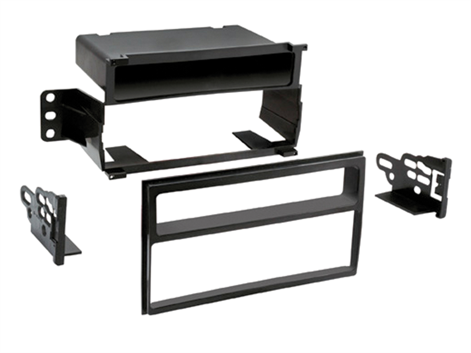 2-DIN Radioblende mit Fach Nissan Tiida(C11)/Versa(C11)