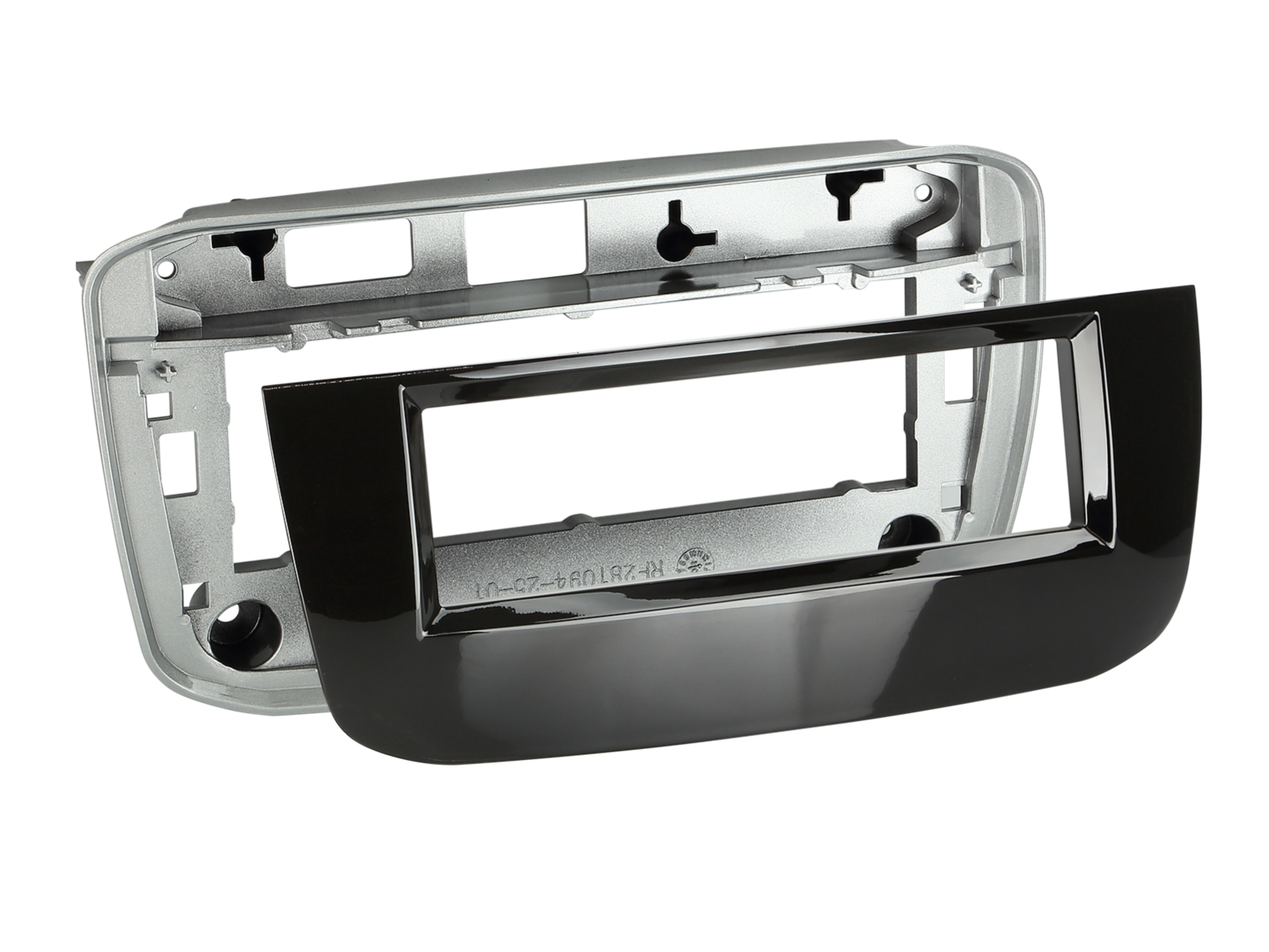 1-DIN RB Fiat Punto/EVO 2009 -2018 Klavierlack