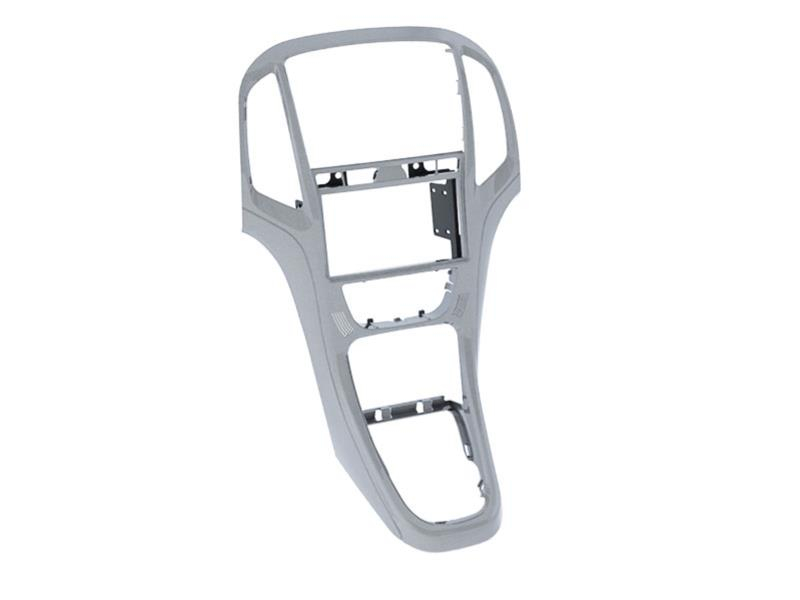 2-DIN Radioblende Opel Astra J 2009-2018 platin silber