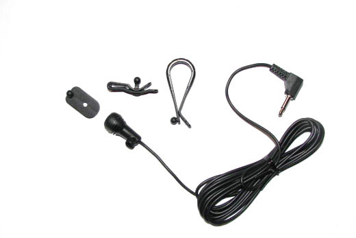 Externes Mikrofon mit 3,5mm Klinkenstecker u.a. für ALPINE, CLARION, SONY, JVC