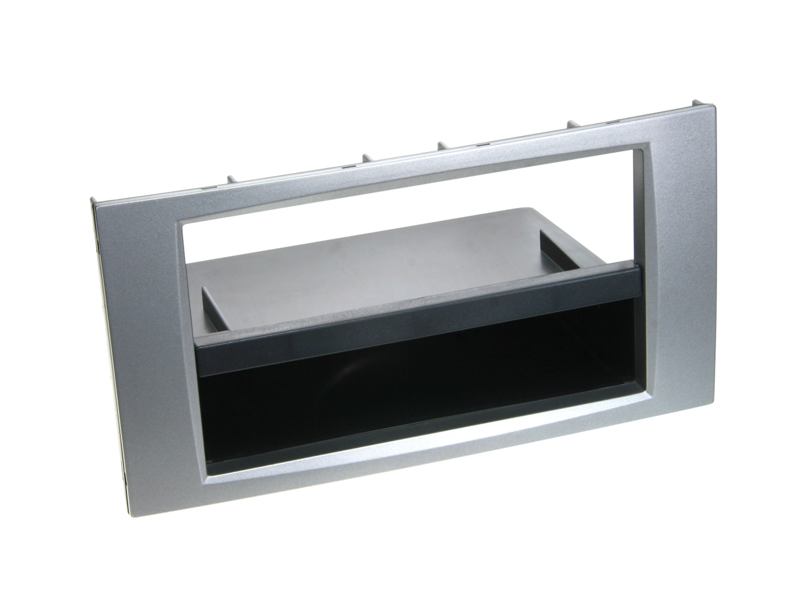 2-DIN RB mit Fach Ford diverse Fahrzeuge silber