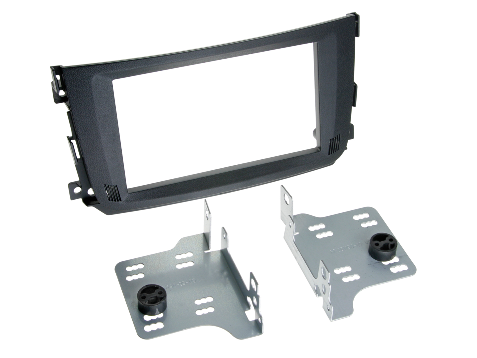 2-DIN Radioblende Smart ForTwo 2010-2015 schwarz