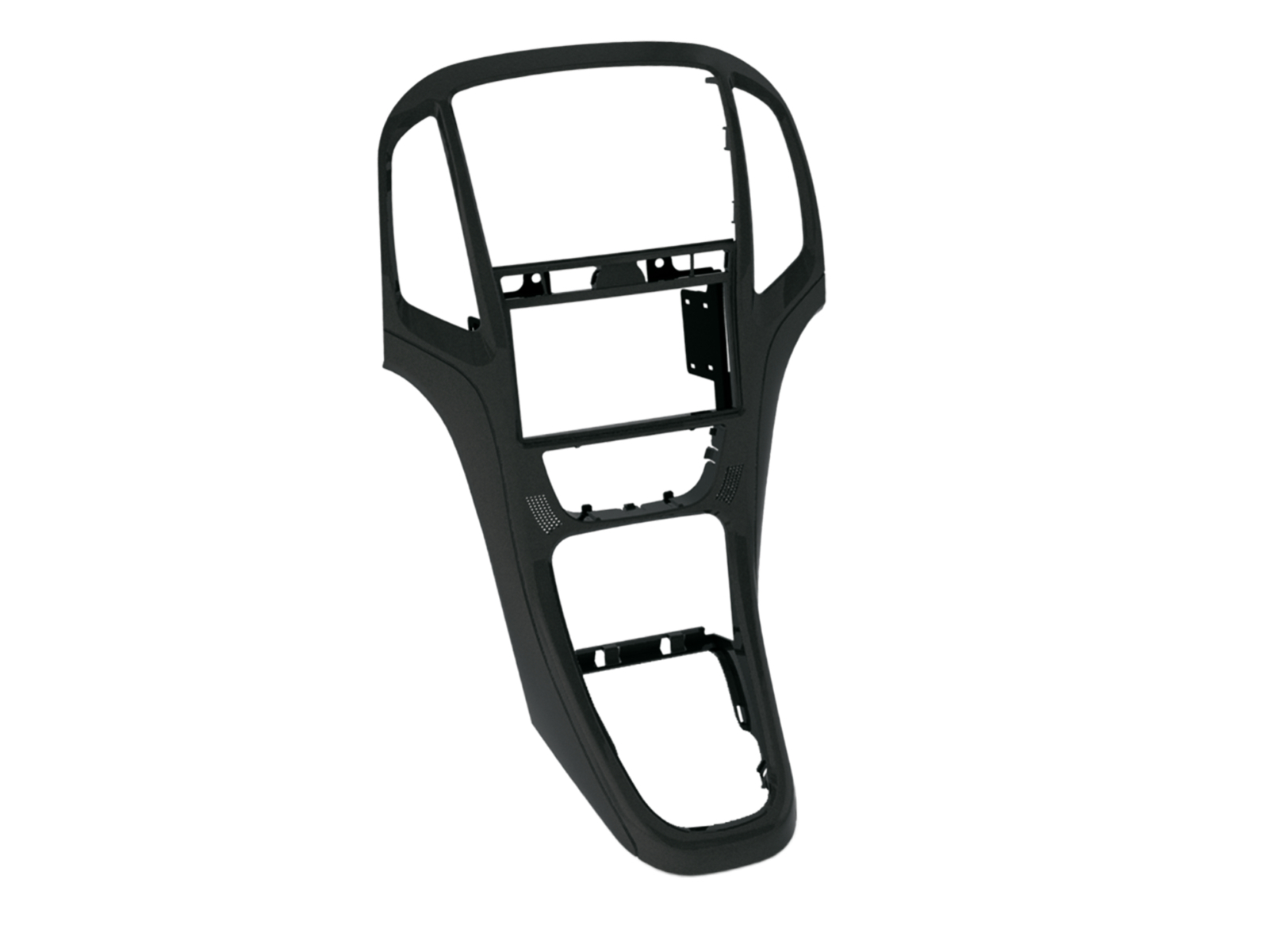 2-DIN Radioblende Opel Astra J 2009-2018 perl schwarz