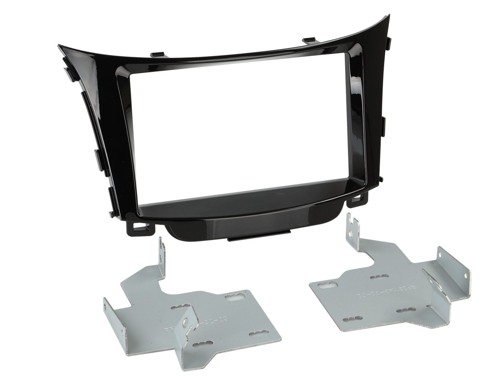2-DIN Radioblende Hyundai i30(GD/GDH) 2012-2017 Klavierlack